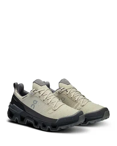 On Women's Cloudwander Waterproof Sneakers In Sand/black