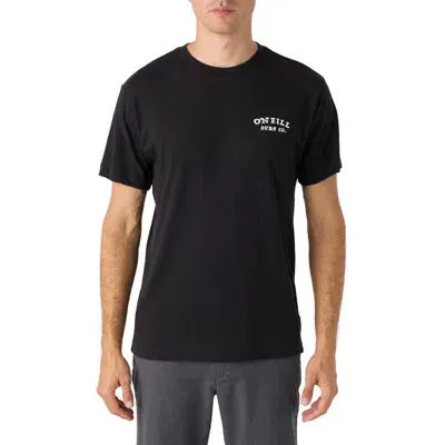 O'neill Double Trouble Cotton Graphic T-shirt In Black