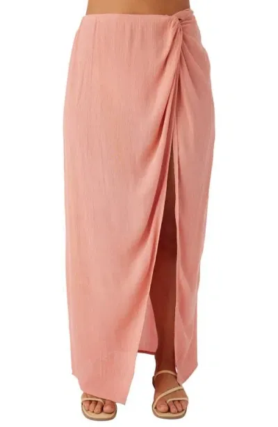 O'neill Hanalei Cover-up Maxi Skirt In Canyon Clay