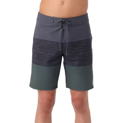 O'neill Hyperfreak Heat Block Swim Trunks In Dark Olive