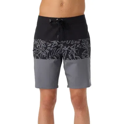 O'neill Hyperfreak Heat Block Swim Trunks In Grey