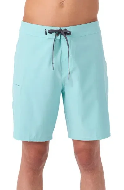 O'neill Men's Hyperfreak Heat Solid 19 Boardshorts In Aqua Haze