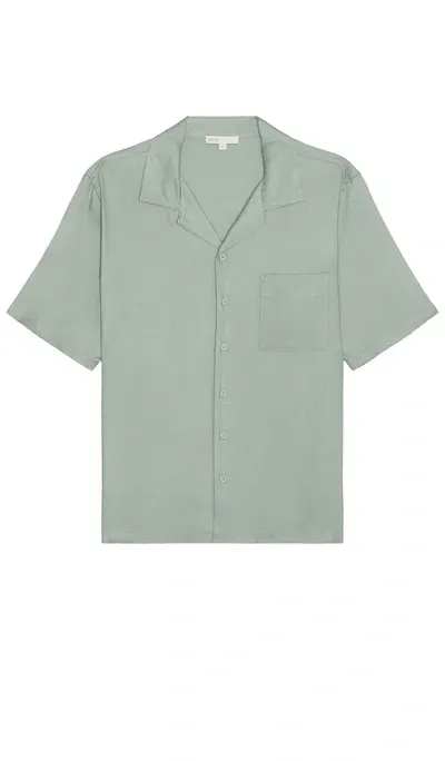 Onia Viscose Vacation Shirt In Tan