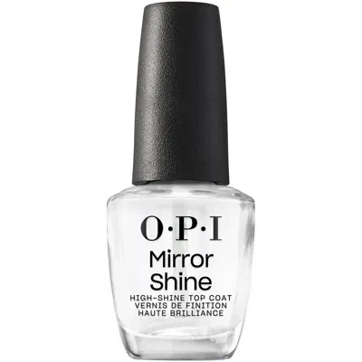 Opi Mirror Shine Top Coat 15ml In White