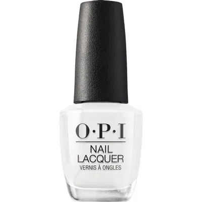 Opi Nail Lacquer - Alpine Snow 15ml In White