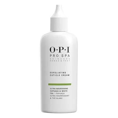 Opi Pro Spa Exfoliating Cuticle Cream 27ml In White