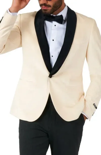 Opposuits Ivory Champaigne Dinner Jacket In White