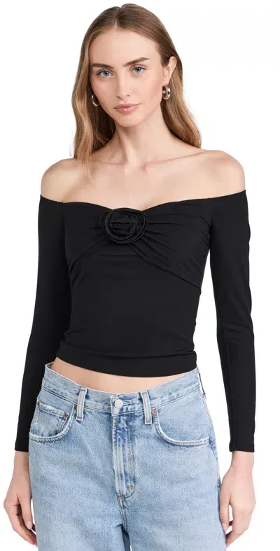 Opt O. P.t Nameera Top Black