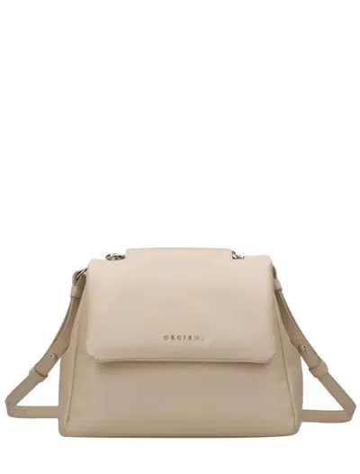 Orciani Bags.. Ivory In Beige