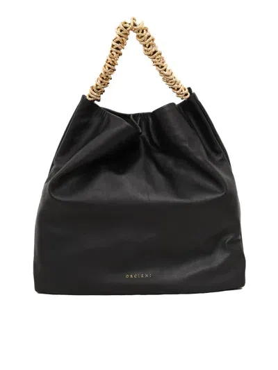 Orciani Handbag In Black