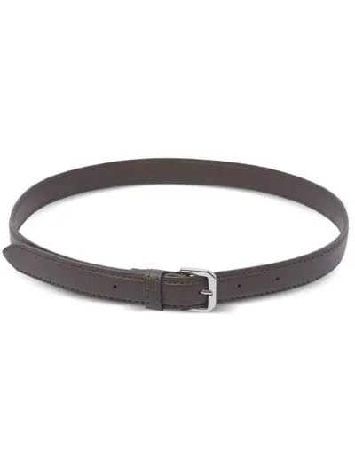 Orciani Leather Belt In Brown