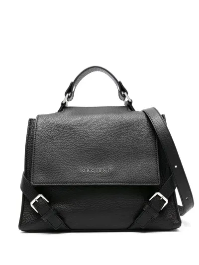 Orciani Small Sveva Tote Bag In Black