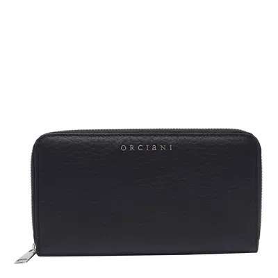 Orciani Soft Wallet In Black