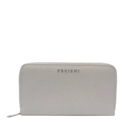 Orciani Soft Wallet In Grey