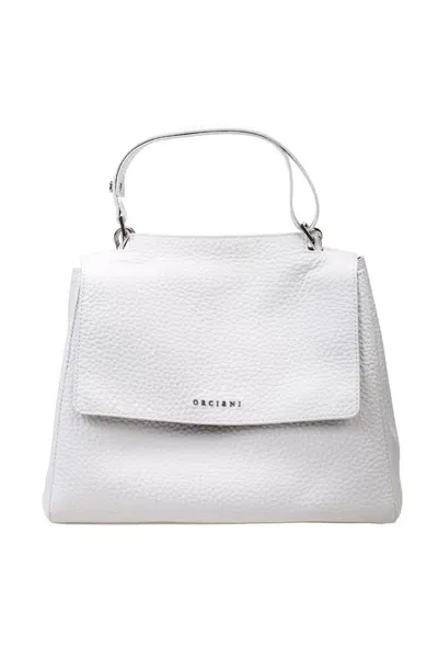 Orciani Sveva Midium Bag In White