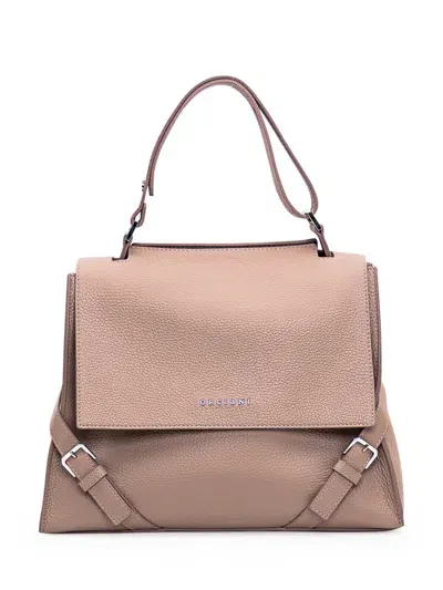 Orciani Sveva Sense Medium Bag In Pink