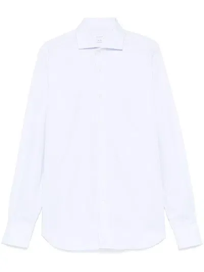 Orian Cotton Shirt In White