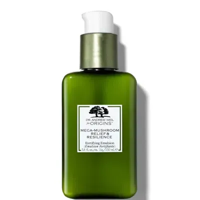 Origins Dr. Andrew For  Weil Mega-mushroom Relief & Resilience Fortifying Emulsion 100ml In White