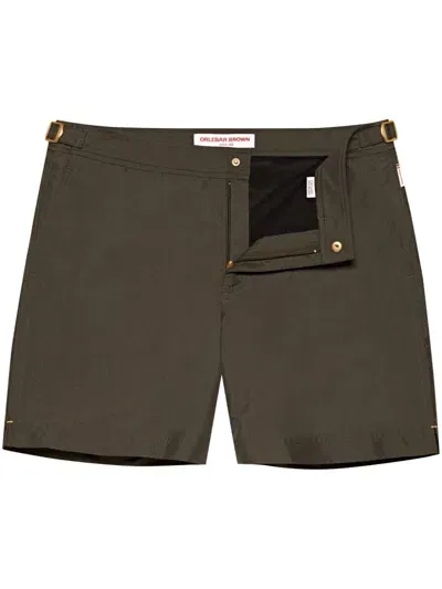 Orlebar Brown Bulldog Resort Swim Shorts In Brown