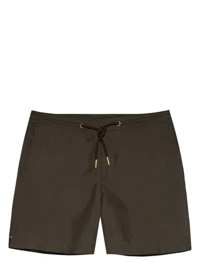 Orlebar Brown Bulldog Swim Shorts In Green