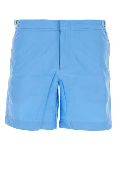 Orlebar Brown Light-blue Polyester Bulldog Swimming Shorts