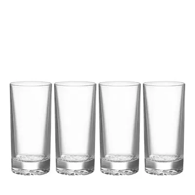 Orrefors Carat Highball Glasses, Set Of 4 In Clear