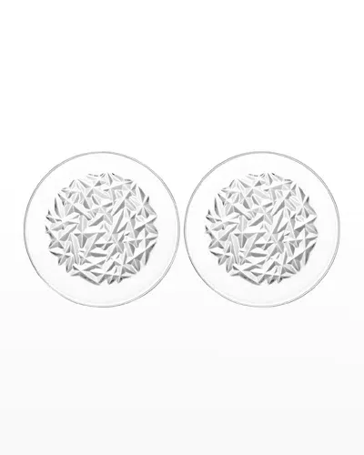 Orrefors Carat Side Plates, Set Of 2 In Clear