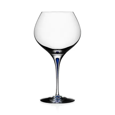 Orrefors Intermezzo Blue Bouquet Glass In Clear