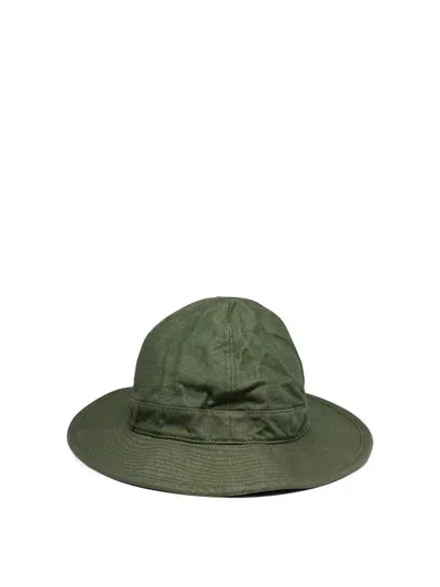 Orslow Navy Reverse Hats In Green