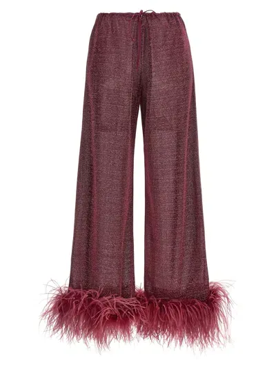 Oseree Lumiere Plumage Pants Purple