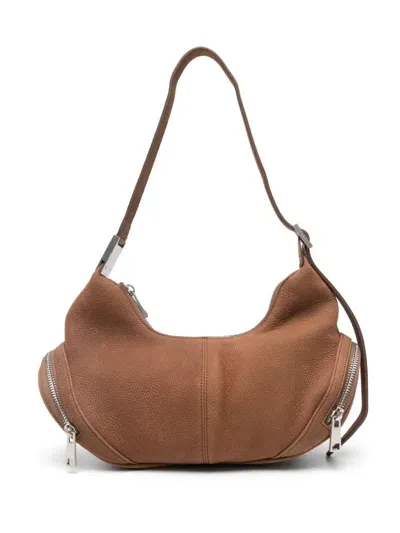 Osoi Cargo Hobo Shoulder Bag In Brown