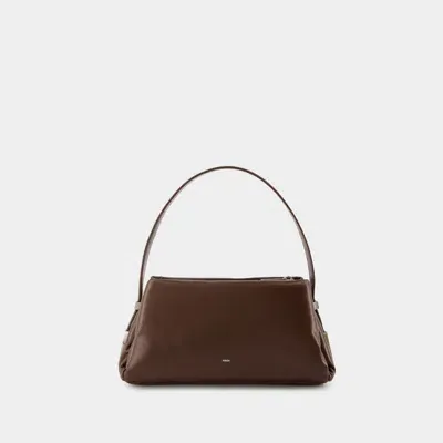 Osoi Pillow Mini Shoulder Bag In Brown