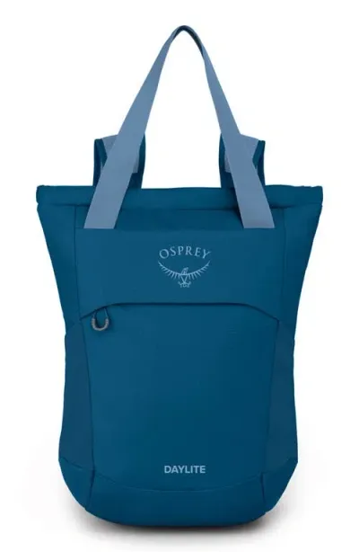 Osprey Daylite Water Repellent Tote Pack In Blue