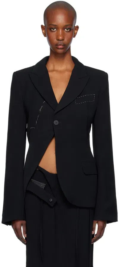 Ottolinger Black Deconstructed Blazer