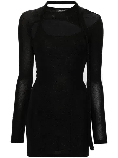 Ottolinger Cut-out Mini Dress In Black