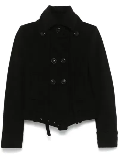 Ottolinger Double-breasted Jacket In Black