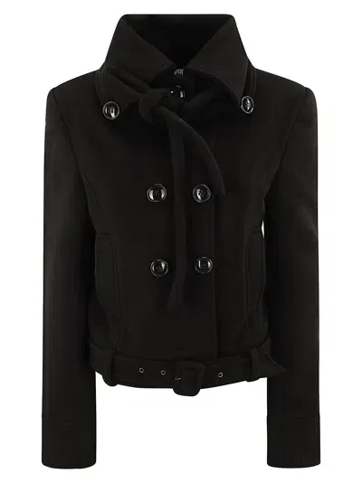 Ottolinger High Collar Jacket In Black