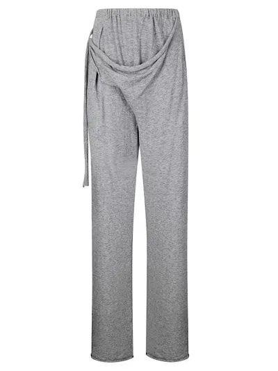 Ottolinger Knit Sweat Pants In Grey