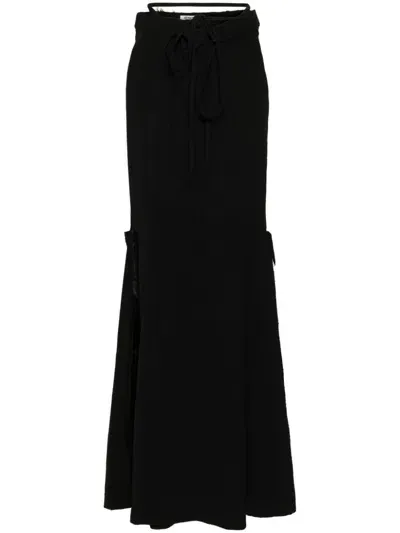 Ottolinger Mermaid Suit Maxi Skirt In Black