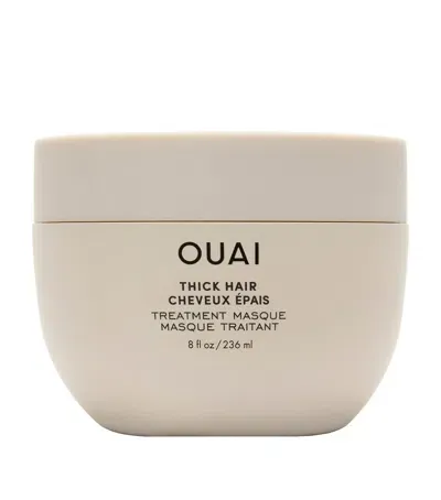 Ouai Thick Hair Treatment Masque In White