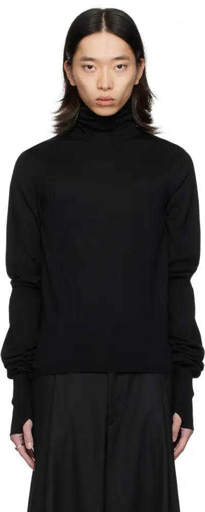 Ouat Black Office Turtleneck