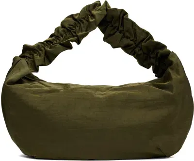 Ouat Green Office Tote In Olive