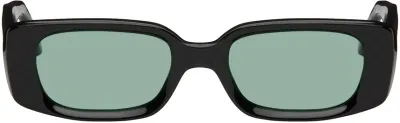 Our Legacy Black Sahmain Sunglasses In Infinite Black