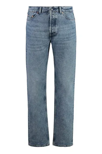 Our Legacy First Cut 5-pocket Straight-leg Jeans In Denim