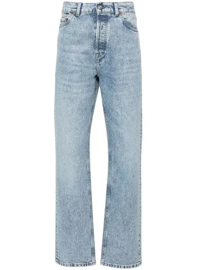 Our Legacy First Cut Mid-rise Straight-leg Jeans In Blue