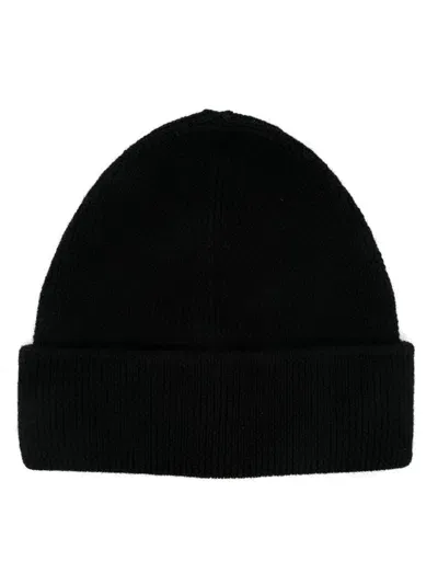 Our Legacy Knit Beanie In Black