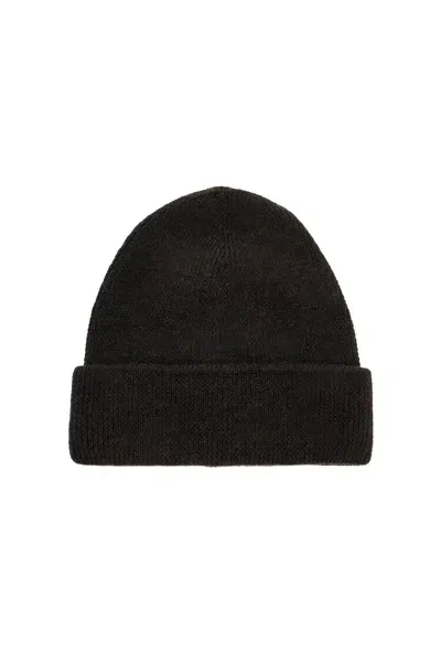 Our Legacy Merino Wool Beanie Hat For In Brown