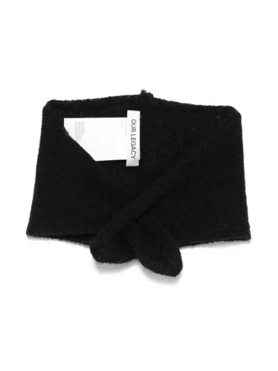 Our Legacy Miniature Scarf In Black