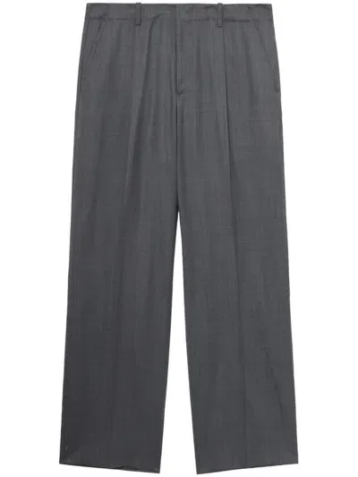 Our Legacy Pleat-detail Trousers In Grey