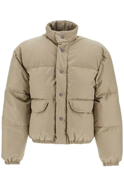 Our Legacy Piumino Corto 'inhale Puffa' In Beige